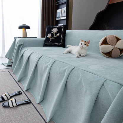 Water Repellent Couch Cover, Non Slip Furniture Protector for Leather & Fabric Sofa