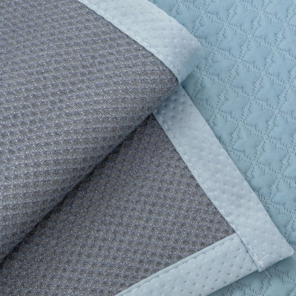 Non-Slip Diamond Quilted Sofa Cover, Separate Pieces Sectional Couch Protector