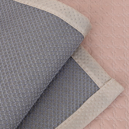 Non-Slip Diamond Quilted Sofa Cover, Separate Pieces Sectional Couch Protector