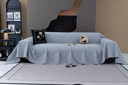 Water Repellent Couch Cover, Non Slip Furniture Protector for Leather & Fabric Sofa