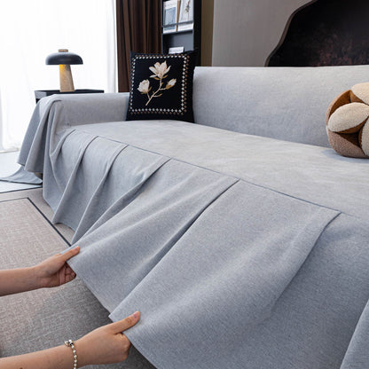 Water Repellent Couch Cover, Non Slip Furniture Protector for Leather & Fabric Sofa