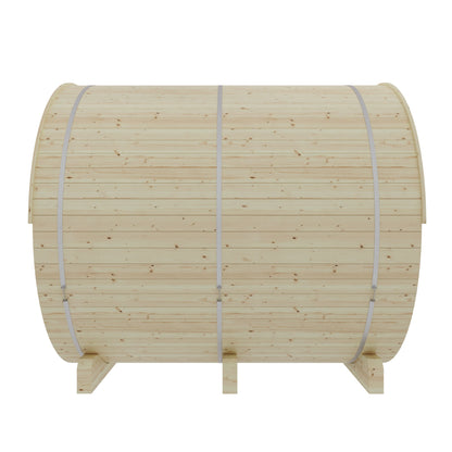 Vassa Finnish Barrel Sauna with WiFi Heater - Finnish Sauna Builders