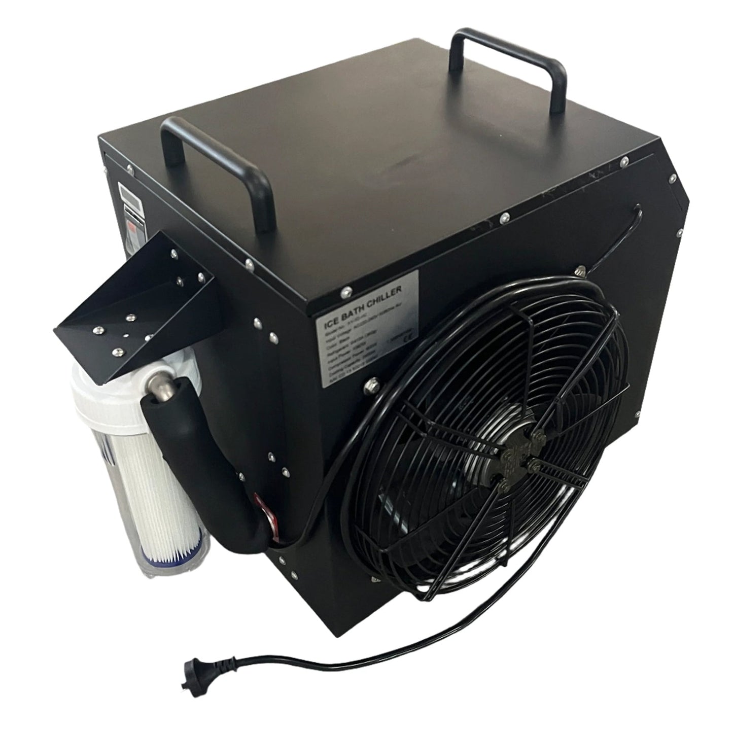 Durasage Ice Bath Chiller - 1 HP Water Chiller & Heater for Cold Plunge Tubs - Ozone Sanitation, Filtration System, 32-104 Degrees, 1150W Chiller and Heater