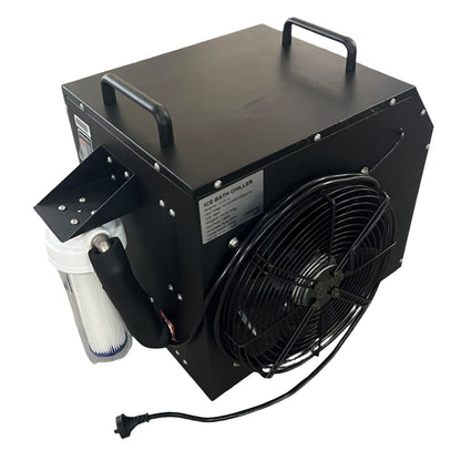 Durasage Ice Bath Chiller - 1 HP Water Chiller & Heater for Cold Plunge Tubs - Ozone Sanitation, Filtration System, 32-104 Degrees, 1150W Chiller and Heater