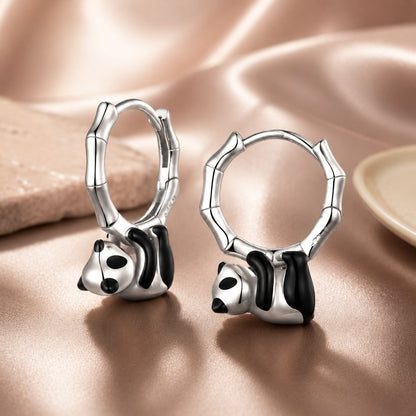 S925 Sterling Silver Enamel Earrings for Women