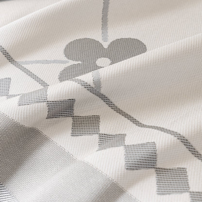 Cooling Four-Leaf Clover Hope Faith Love Luck Summer Comfy Ice Silk Furniture Throw Covers for Sofas
