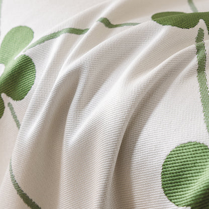 Cooling Four-Leaf Clover Hope Faith Love Luck Summer Comfy Ice Silk Furniture Throw Covers for Sofas