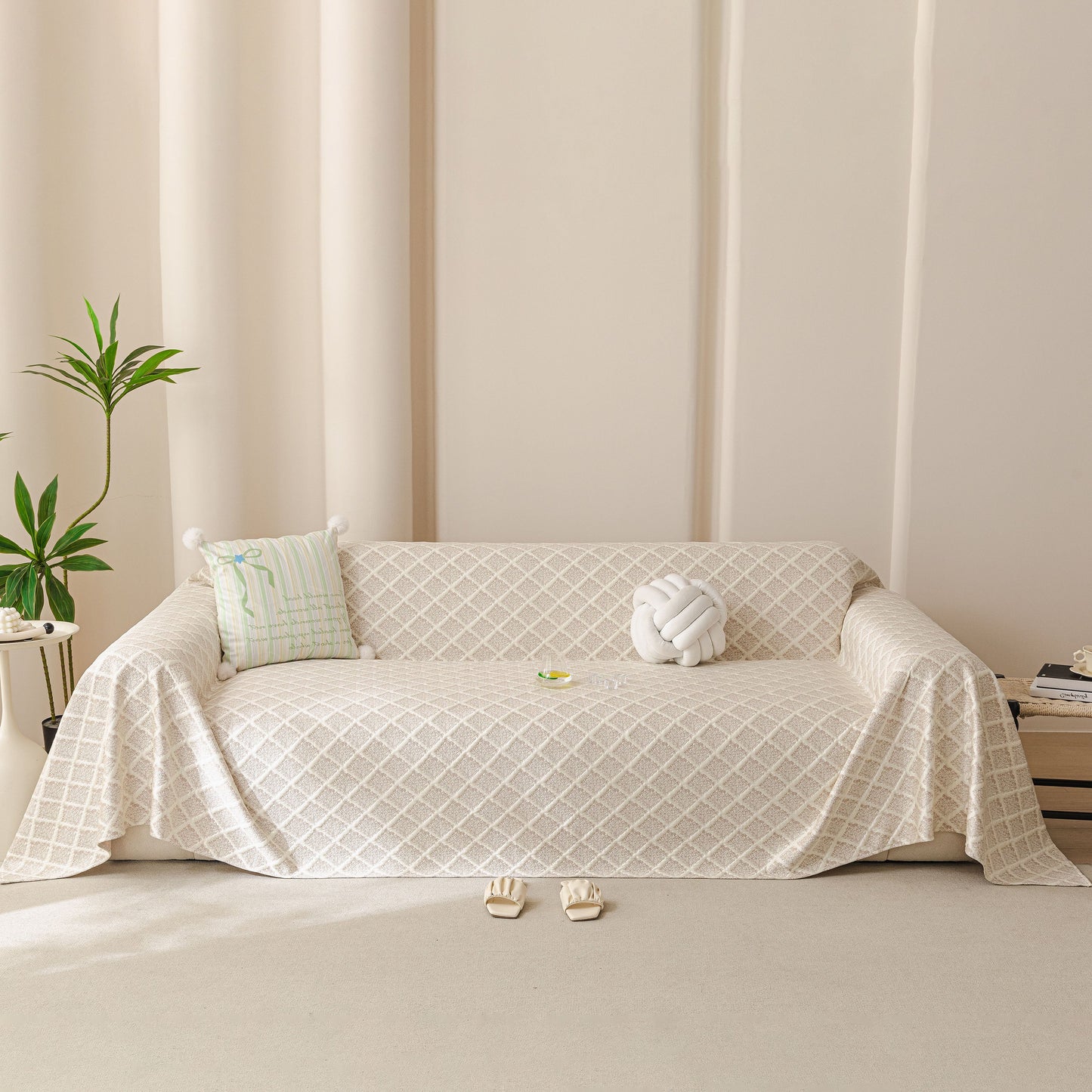Cooling Couch Cover Throw, Washable Breathable Summer Bed Cover Sofa Protector Covers