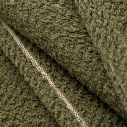 Textured Sofa Seat Cover with Wave Edge – Non-Slip, Washable Couch Throw Protector