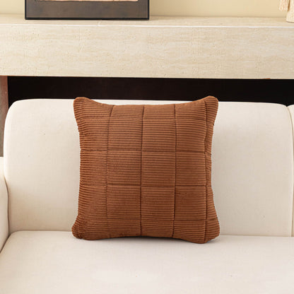 Quilted Corduroy Couch Topper, Non-Slip Soft Padded Sofa Protector for Pets & Kids