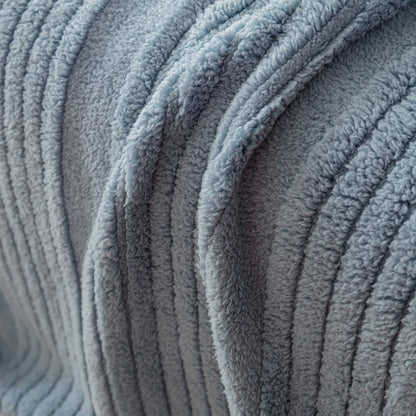 Luxury Oversized Soft Plush L Shape Couch Cover Sofa Throw Cover, Extra Large Blanket to Cover Couch