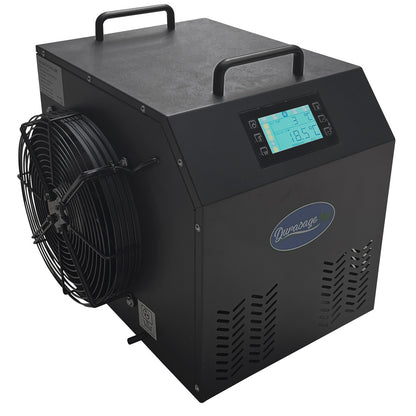 Durasage Ice Bath Chiller - 1 HP Water Chiller & Heater for Cold Plunge Tubs - Ozone Sanitation, Filtration System, 32-104 Degrees, 1150W Chiller and Heater