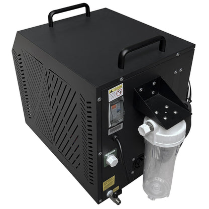 Durasage Ice Bath Chiller - 1 HP Water Chiller & Heater for Cold Plunge Tubs - Ozone Sanitation, Filtration System, 32-104 Degrees, 1150W Chiller and Heater