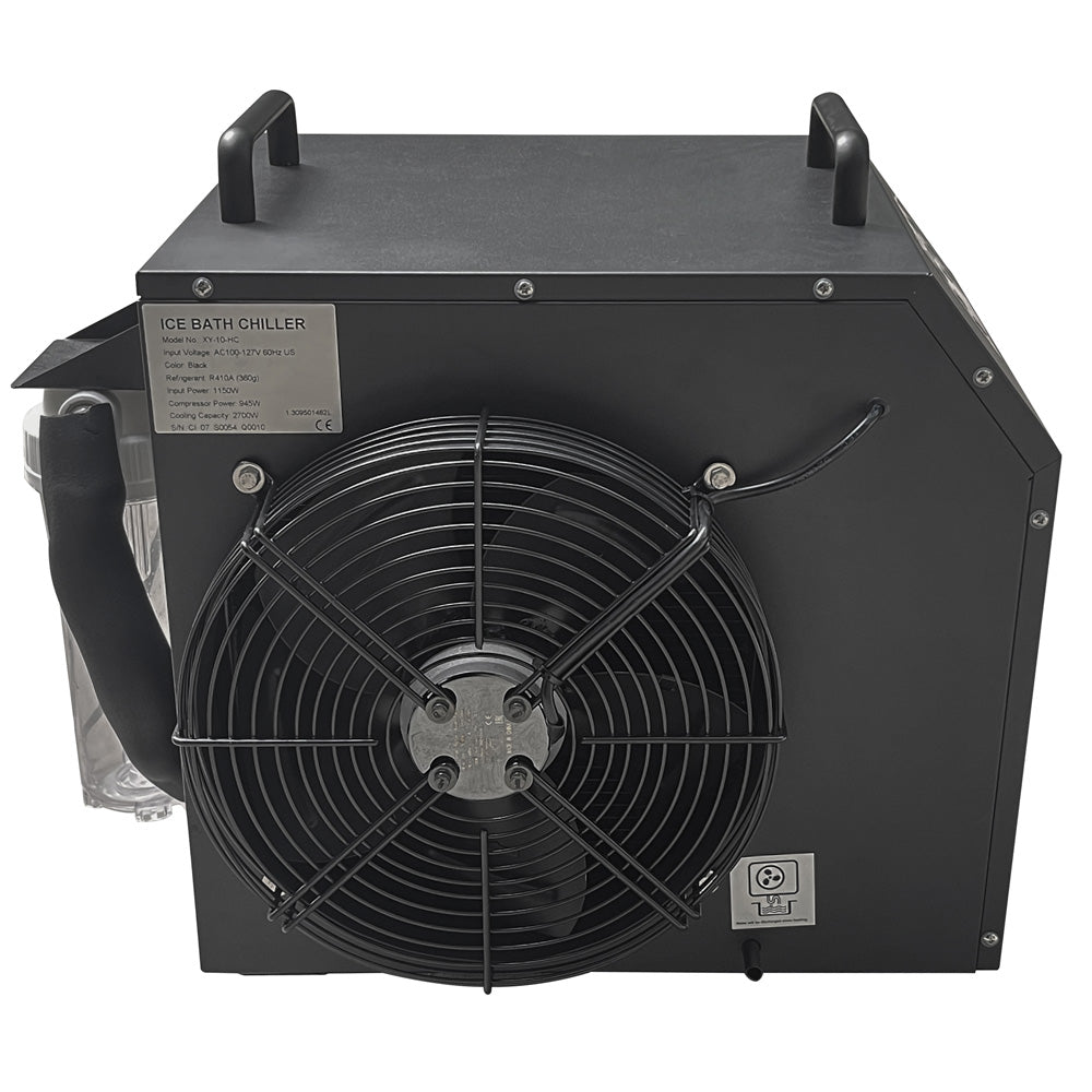 Durasage Ice Bath Chiller - 1 HP Water Chiller & Heater for Cold Plunge Tubs - Ozone Sanitation, Filtration System, 32-104 Degrees, 1150W Chiller and Heater