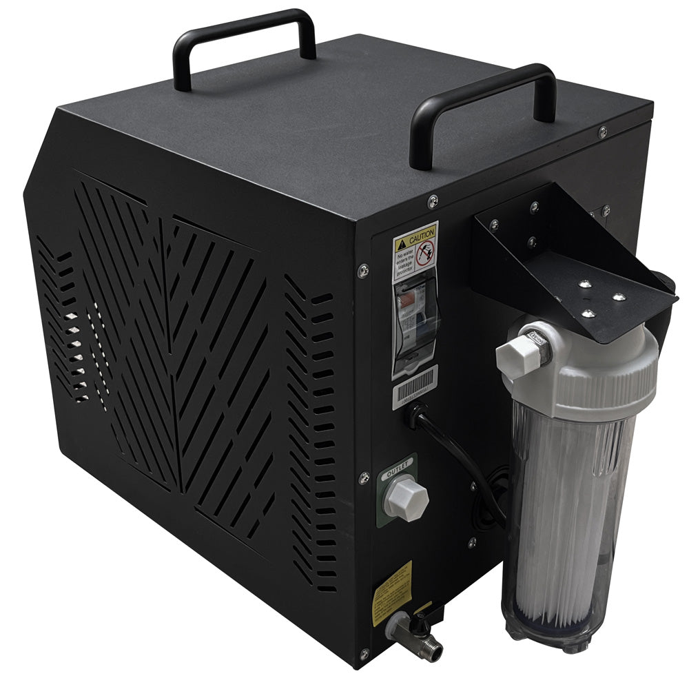 Durasage Ice Bath Chiller - .8 HP Water Chiller & Heater for Cold Plunge Tubs - Ozone Sanitation, Filtration System, 32-104 Degrees, 725W Chiller and Heater