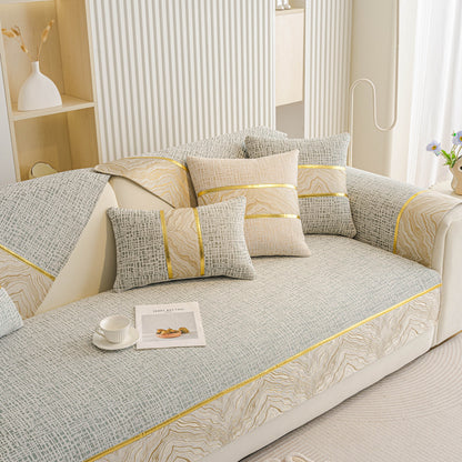 Modern Non-Slip Couch Slipcover, Soft, Durable & Washable Furniture Protector