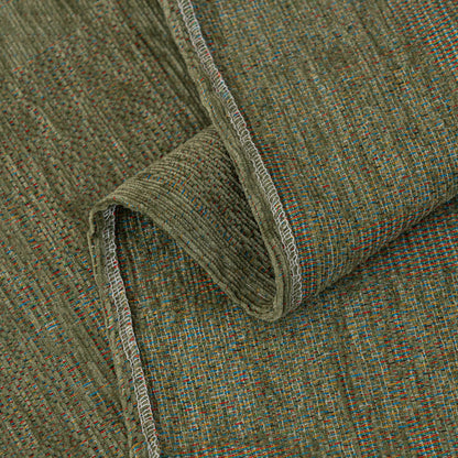 Chenille Sofa Cover Throw Blanket, Woven Textured Minimalist Wabi-Sabi Couch Cover