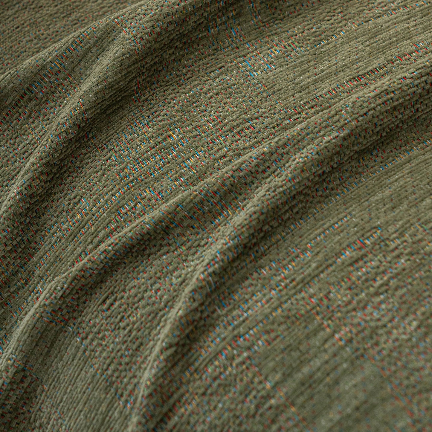 Chenille Sofa Cover Throw Blanket, Woven Textured Minimalist Wabi-Sabi Couch Cover