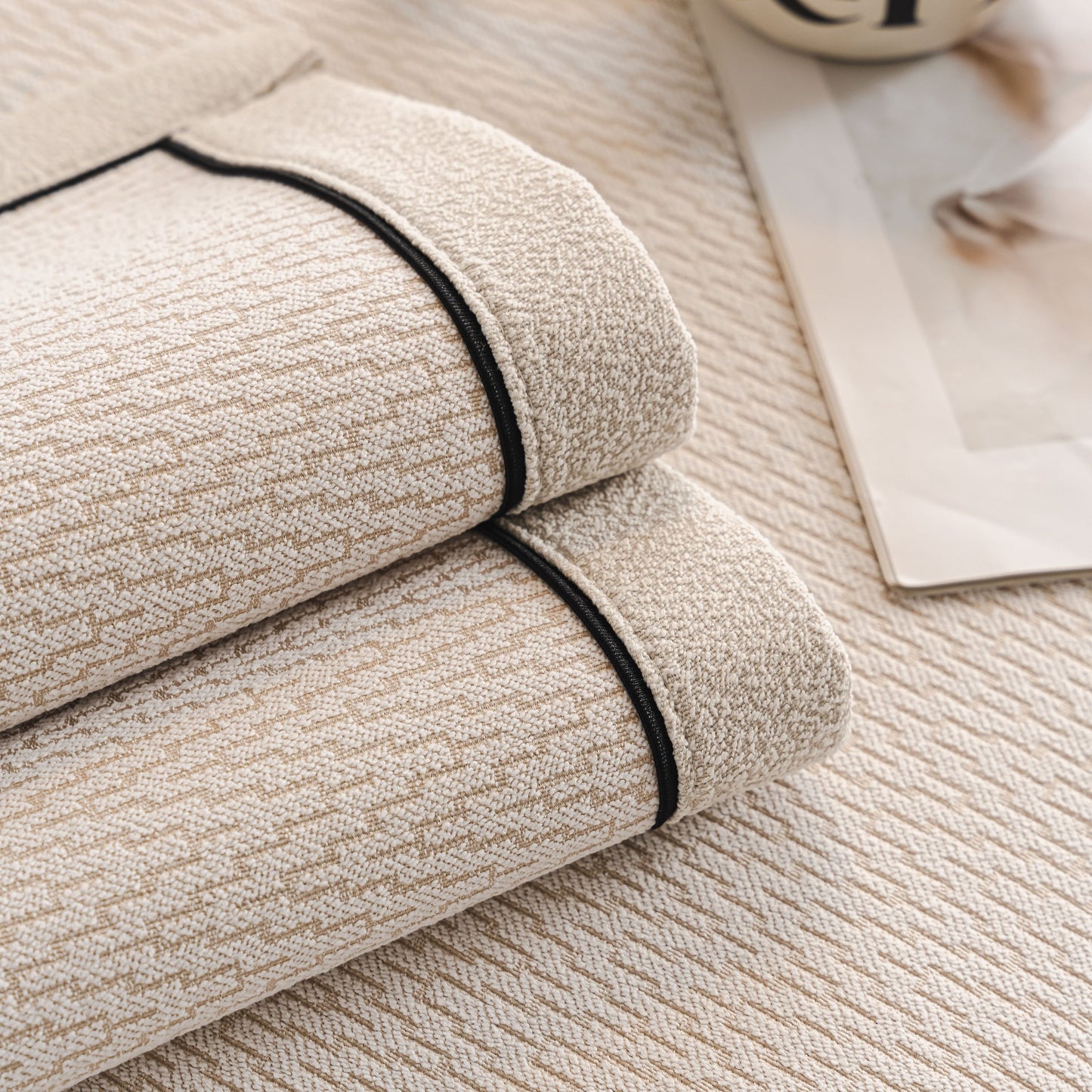 Herringbone Couch Protector for Pets, Non-Slip Washable Sectional Couch Covers