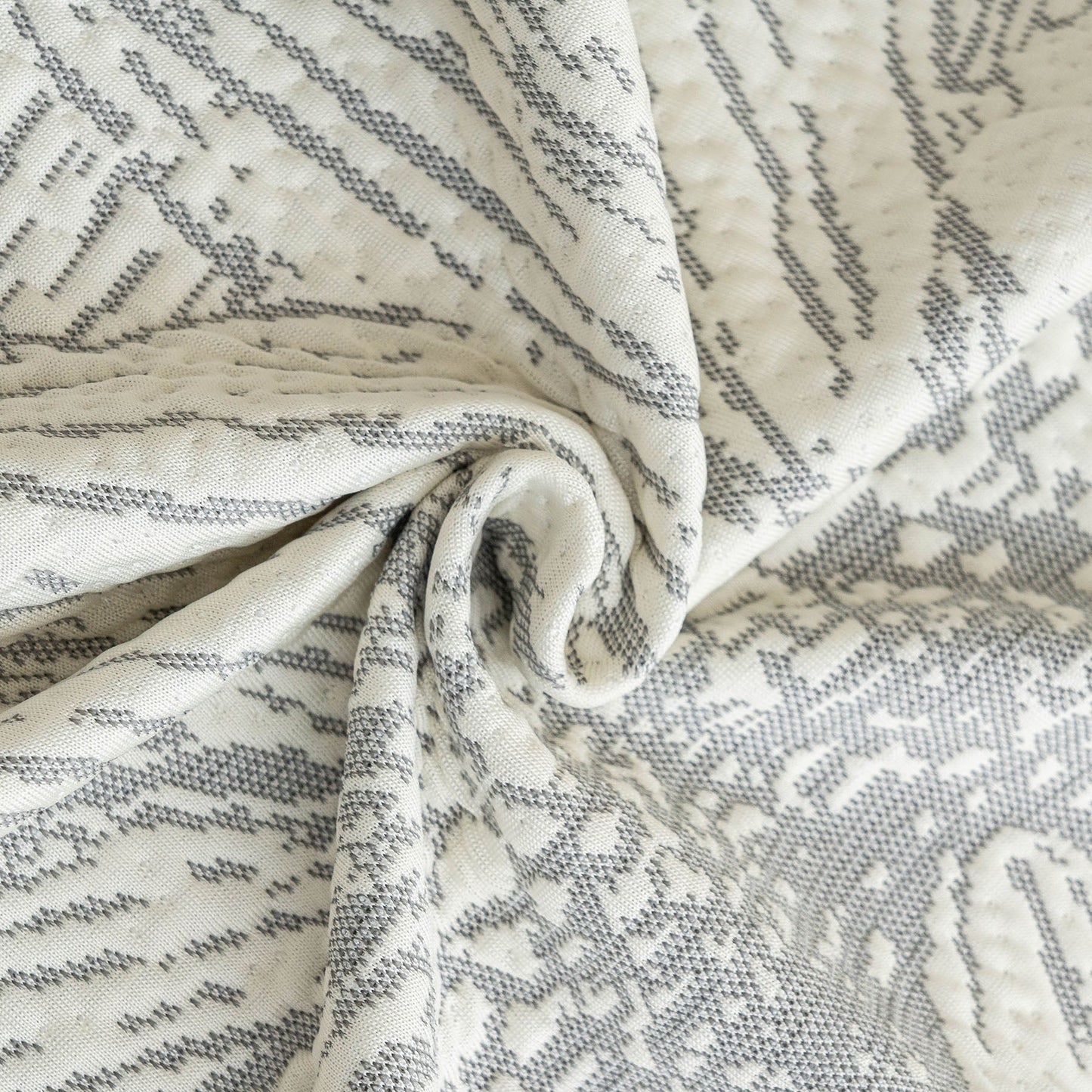 Cooling Botanical Jacquard Couch Cover Decorative Furniture Cover for Loveseat & Sofas