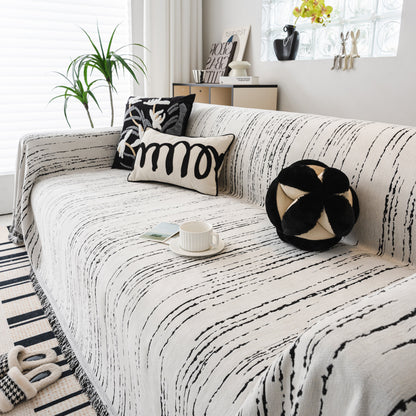 Slip Covers for Sofas, Sofa Throw Cover Soft Chenille Sofa Bed Cover, L Shaped Sectional Couch Covers