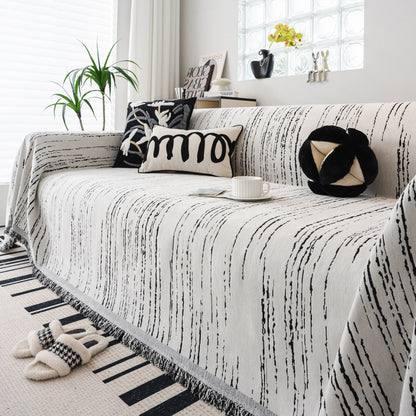 Slip Covers for Sofas, Sofa Throw Cover Soft Chenille Sofa Bed Cover, L Shaped Sectional Couch Covers