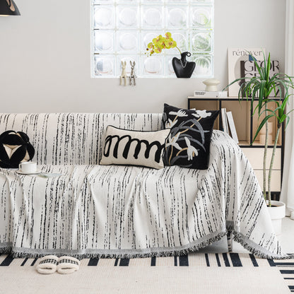 Slip Covers for Sofas, Sofa Throw Cover Soft Chenille Sofa Bed Cover, L Shaped Sectional Couch Covers