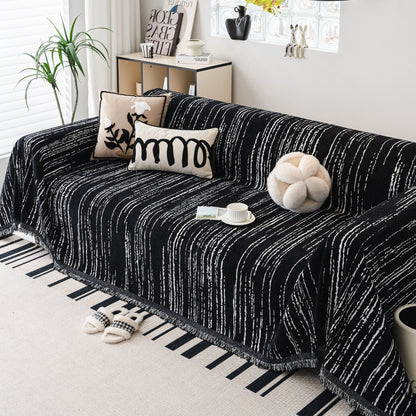 Slip Covers for Sofas, Sofa Throw Cover Soft Chenille Sofa Bed Cover, L Shaped Sectional Couch Covers