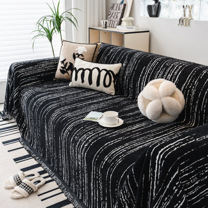 Slip Covers for Sofas, Sofa Throw Cover Soft Chenille Sofa Bed Cover, L Shaped Sectional Couch Covers