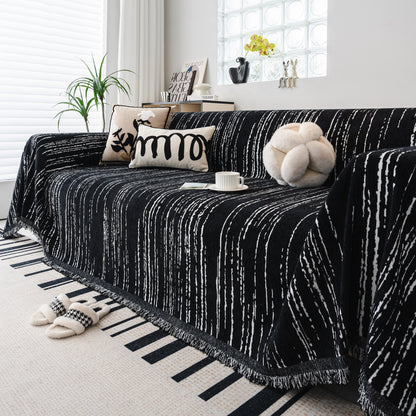 Slip Covers for Sofas, Sofa Throw Cover Soft Chenille Sofa Bed Cover, L Shaped Sectional Couch Covers