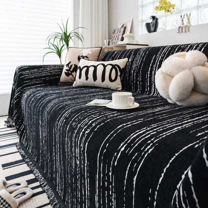 Slip Covers for Sofas, Sofa Throw Cover Soft Chenille Sofa Bed Cover, L Shaped Sectional Couch Covers