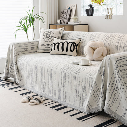 Slip Covers for Sofas, Sofa Throw Cover Soft Chenille Sofa Bed Cover, L Shaped Sectional Couch Covers