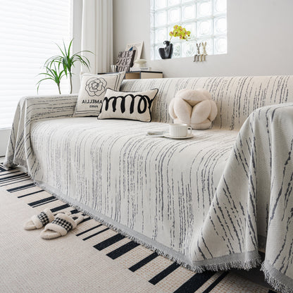 Slip Covers for Sofas, Sofa Throw Cover Soft Chenille Sofa Bed Cover, L Shaped Sectional Couch Covers