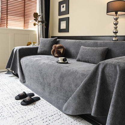 Waterproof Couch Throw Cover for Dogs, Non Slip Slipcover for Leather Fabric Sofa