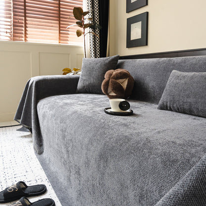 Waterproof Couch Throw Cover for Dogs, Non Slip Slipcover for Leather Fabric Sofa