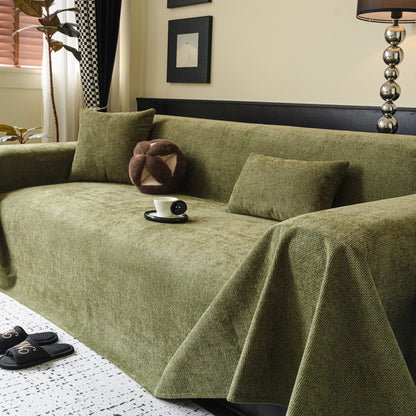 Waterproof Couch Throw Cover for Dogs, Non Slip Slipcover for Leather Fabric Sofa