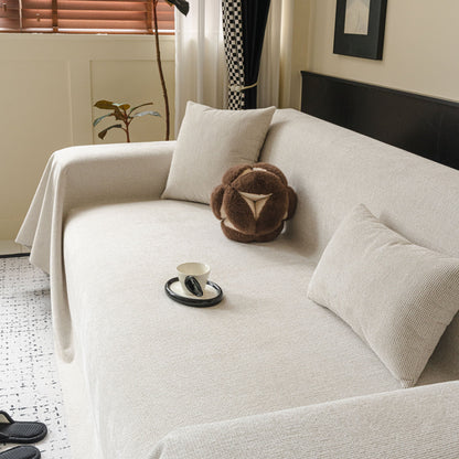 Waterproof Couch Throw Cover for Dogs, Non Slip Slipcover for Leather Fabric Sofa