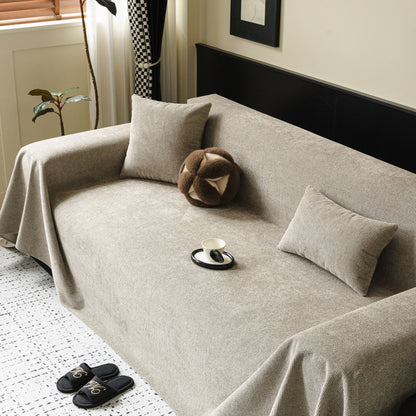 Waterproof Couch Throw Cover for Dogs, Non Slip Slipcover for Leather Fabric Sofa