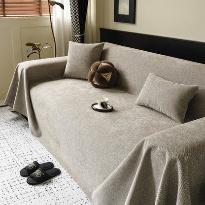 Waterproof Couch Throw Cover for Dogs, Non Slip Slipcover for Leather Fabric Sofa