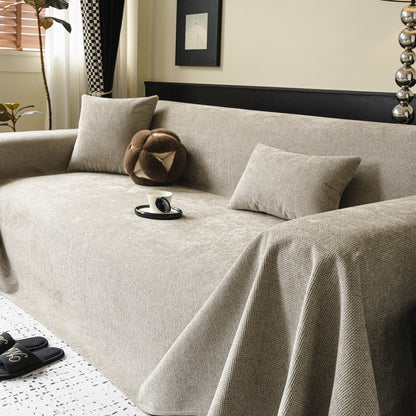 Waterproof Couch Throw Cover for Dogs, Non Slip Slipcover for Leather Fabric Sofa