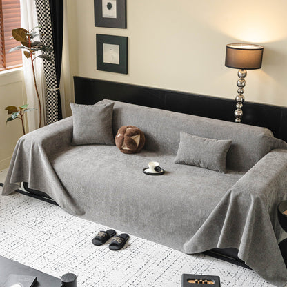 Waterproof Couch Throw Cover for Dogs, Non Slip Slipcover for Leather Fabric Sofa