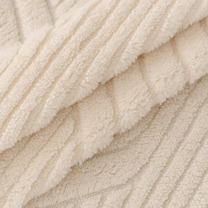 Plush Fleece Washable Sofa Throw Blanket, Soft & Cozy Furniture Protector for Couch