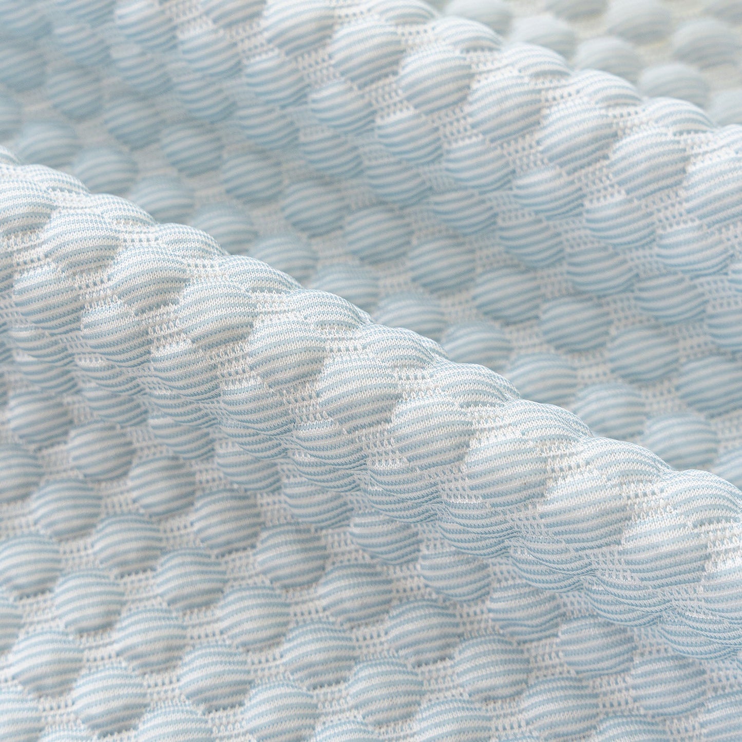 3D Bubble Textured Furniture Protector Throw Cover, Cooling Soft Woven Couch Cover