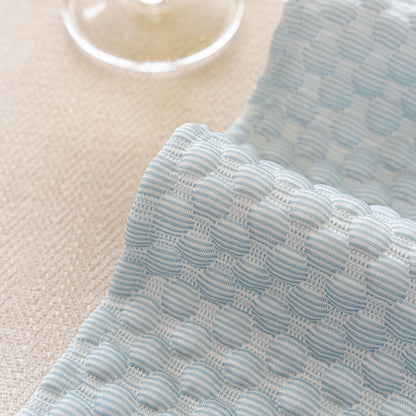 3D Bubble Textured Furniture Protector Throw Cover, Cooling Soft Woven Couch Cover