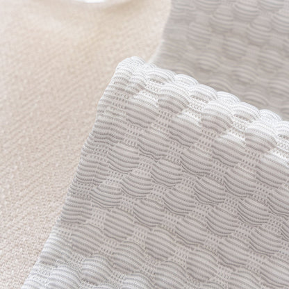 3D Bubble Textured Furniture Protector Throw Cover, Cooling Soft Woven Couch Cover