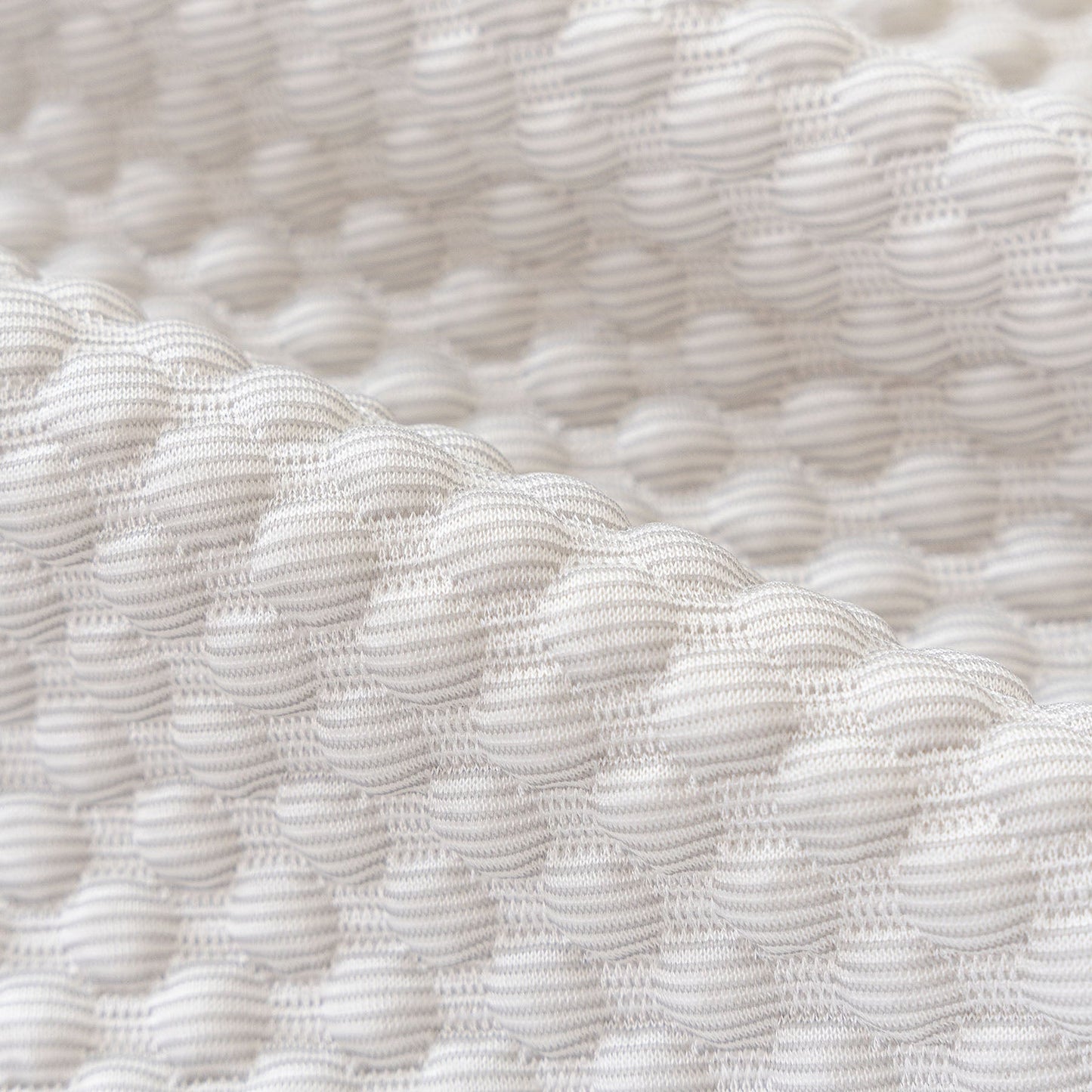 3D Bubble Textured Furniture Protector Throw Cover, Cooling Soft Woven Couch Cover