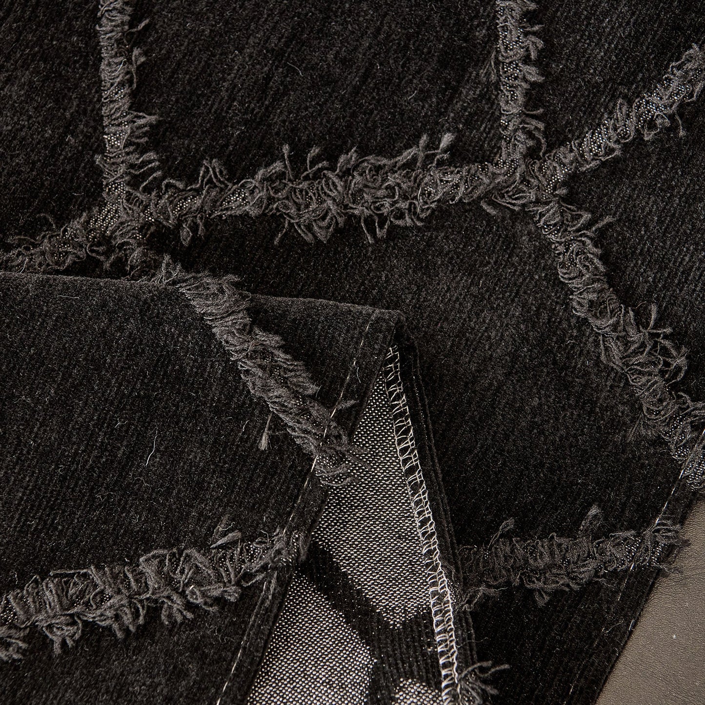 Soft Chenille Sofa Throw Cover, Raised Geometric Texture Furniture Protector Blanket