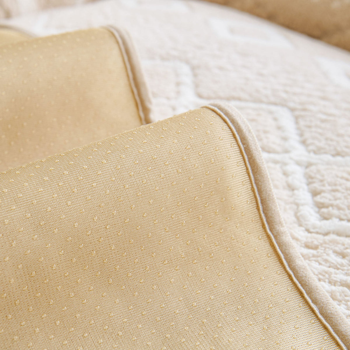 Thickened Plush Sofa Cover, Textured Geometric Couch Protector with Non-Slip Backing