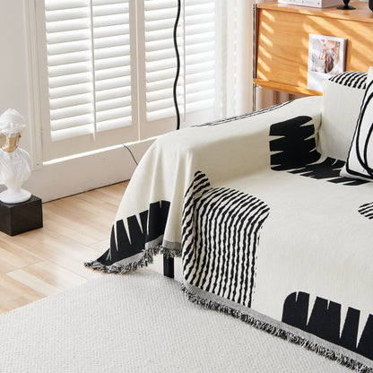 Soft Cozy Chenille Sofa Throw Blanket and Sectional Seat Covers, Scratch Resistant Sofa Couch Covers