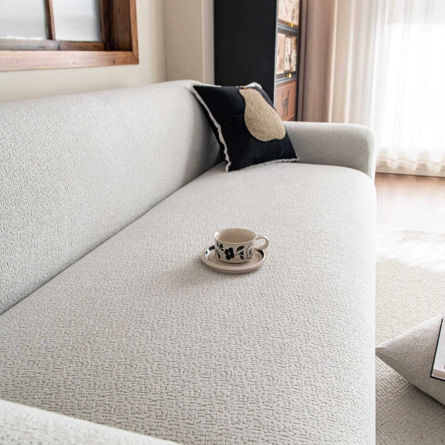 High Stretch Sofa Slipcover, Non Slip Couch Sofa Cover Washable Furniture Protector